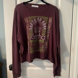 Aretha Franklin Daydreamer long sleeve tee t-shirt concert poster